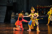 Ramayana ballet at Prambanan. 